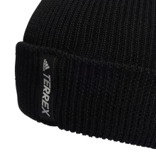 adidas Zimowa czapka (Beanie) Terrex Cold.Rdy z wełny merino czarna dla dzieci/młodzieży